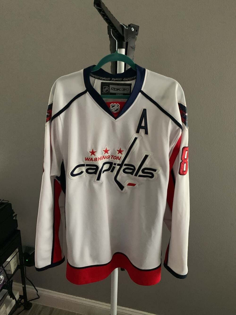 Reebok Washington Capitals Alex Ovechkin NHL Hockey Jersey